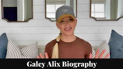 Galey Alix Bio, Wiki, Family, Husband, Home in a。